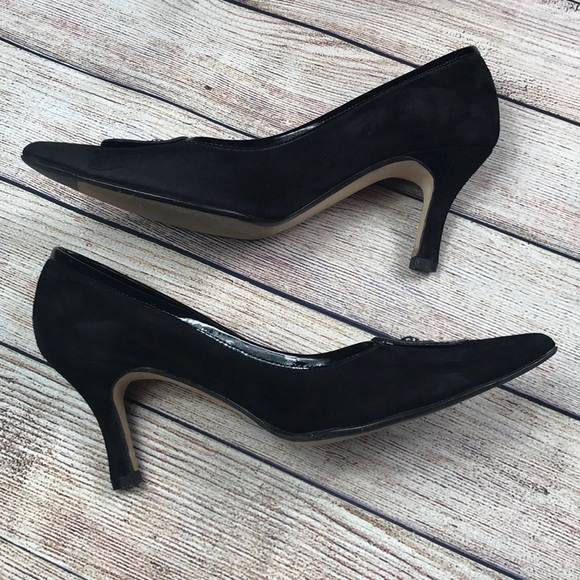 VANELi suede pumps with stone embellishment 6.5N - Picture 3 of 6